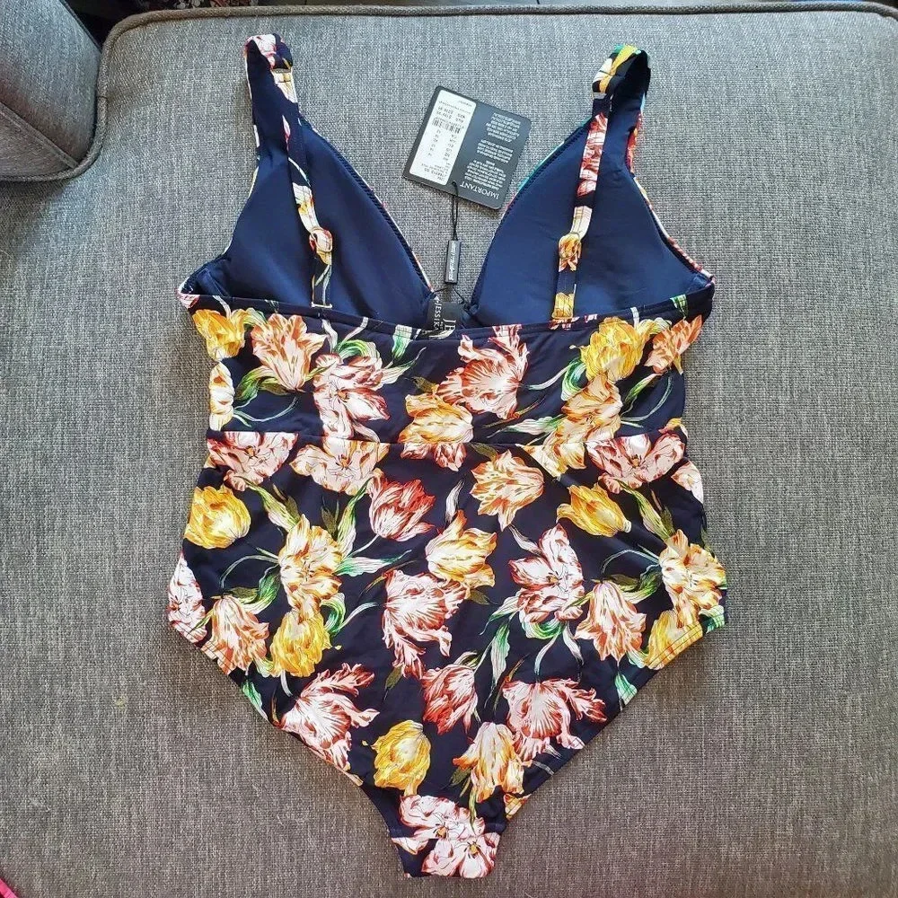 Jessica Allen Galleria underwire  Multicolor Sz 10 One-piece Swimsuit